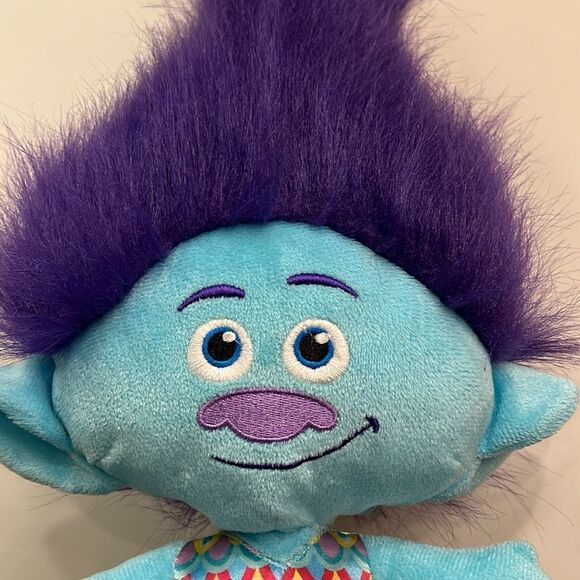 Dreamworks Trolls Plush Doll with Purple hair. Size 14” - Picture 2 of 4